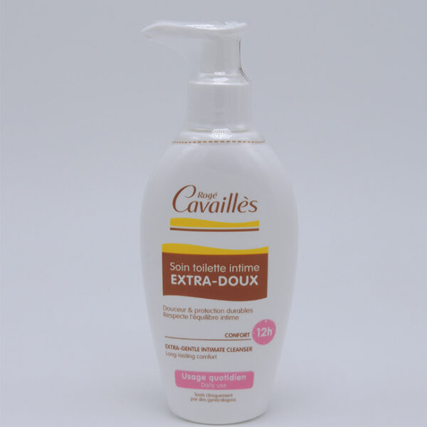 Extra-soft intimate cleansing care (SOIN INTIME EXTRA DOUX USAGE QUOTIDIEN)