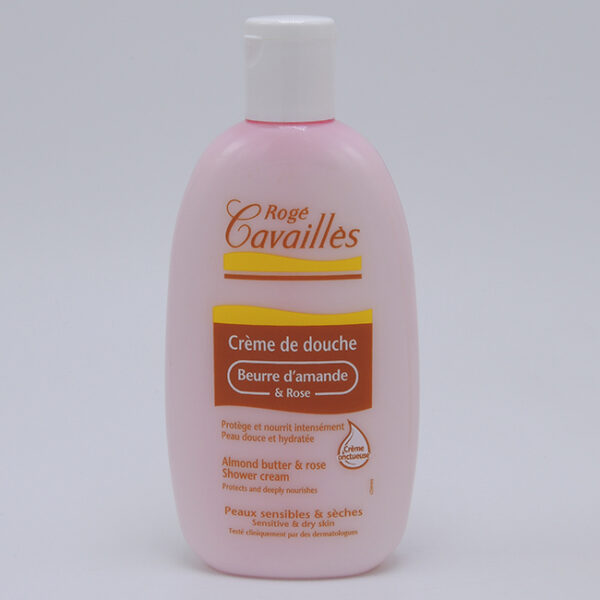 Almond butter & rose shower cream