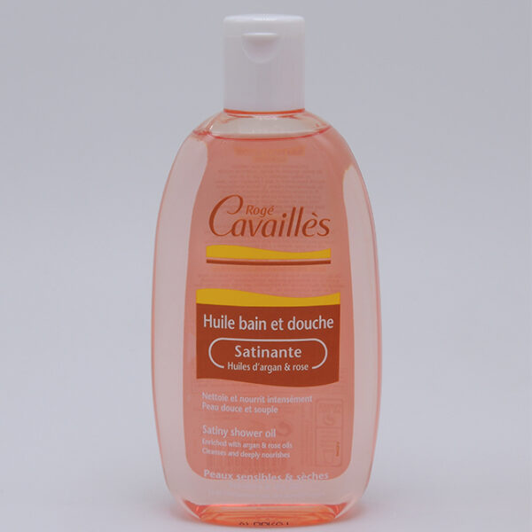 Satiny shower oil