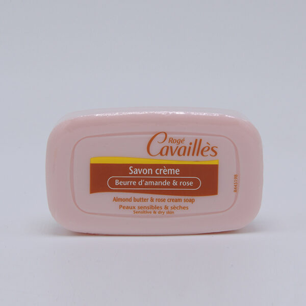 Almond butter & rose cream soap