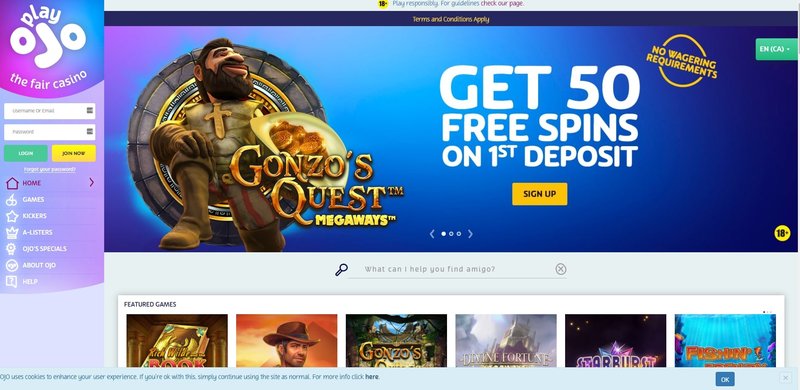 Les histoires de succès sur PlayOjo Casino à Canada