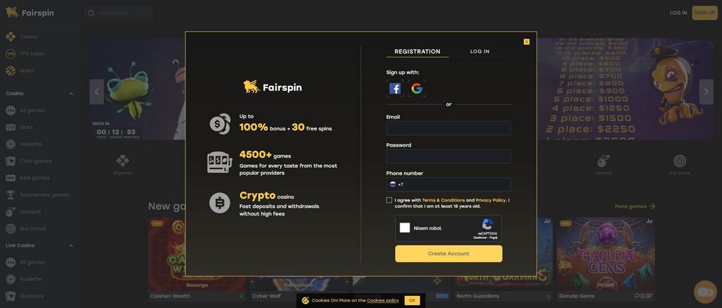 Fairspin Gambling Establishment - Full Details concerning its Benefits and Promos